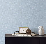 Pip Geo Crystal by The Simple Life Geometric Wallpaper – Seabrook Designs SL80602