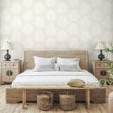 Island Palm Alabaster by The Simple Life Palm Leaf Wallpaper – Seabrook Designs SL80700