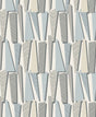 Geometric Shadows aquamarine geometric wallpaper with layered shadow shapes
