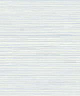 Calm Seas wallpaper in Blue Mist with soft horizontal stripes