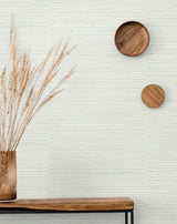 Calm Seas Aloe by The Simple Life Striped Wallpaper – Seabrook Designs SL80904