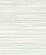 Calm Seas wallpaper in Aloe green with subtle horizontal stripes
