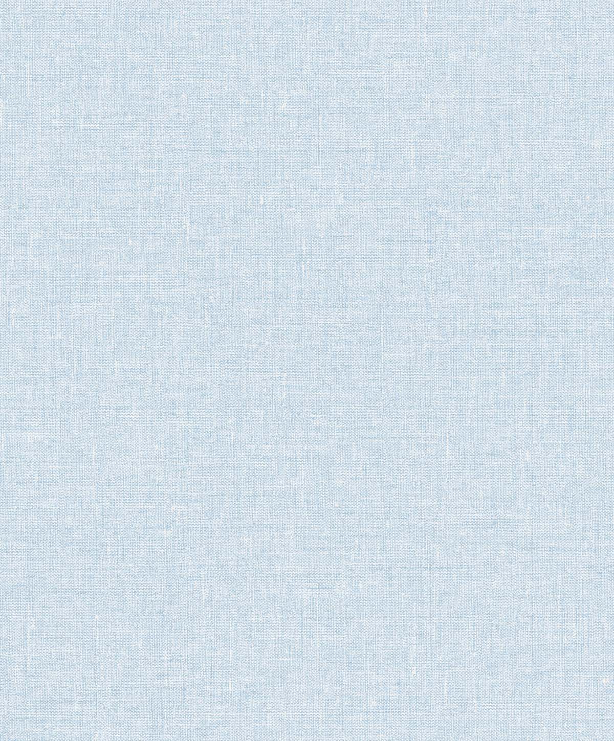 Soft Linen Blue Fog linen texture wallpaper
