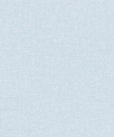Soft Linen Blue Fog linen texture wallpaper