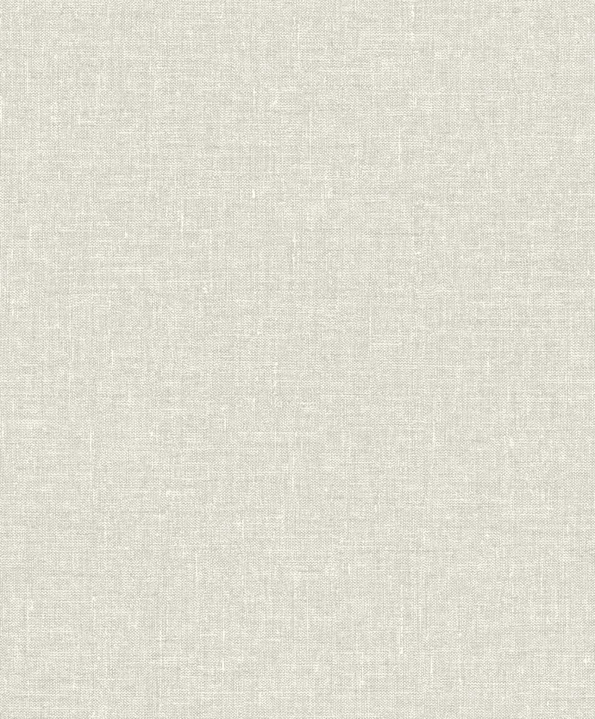 Soft Linen wallpaper in Ash, a matte grey linen-texture look