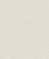 Soft Linen wallpaper in Ash, a matte grey linen-texture look