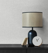 Soft Linen Dove Grey by The Simple Life Textured Linen Wallpaper – Seabrook Designs SL81108