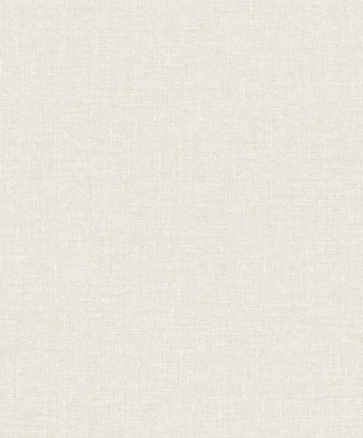Soft Linen wallpaper in Chamomile (off-white) linen texture