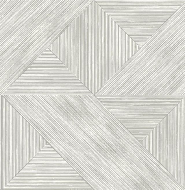 Weser Cream Peel & Stick Wallpaper with Modern Abstract Geometric Pattern - NuWallpaper SLS4296