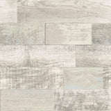 Salvaged Plank Blue Green Self Adhesive Peel and Stick Wallpaper by NuWallpaper - SLW3400