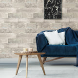 Salvaged Plank Blue Green Self Adhesive Peel and Stick Rustic Reclaimed Wood Plank Wallpaper Roll by NuWallpaper WallPops - SLW3400