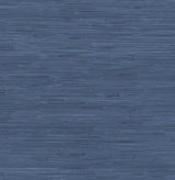 Seagrass Indigo Self Adhesive Peel and Stick Wallpaper by NuWallpaper - SLW3410