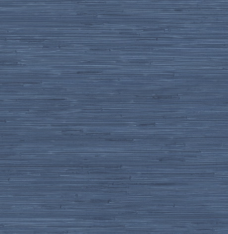 Seagrass Indigo Self Adhesive Peel and Stick Wallpaper by NuWallpaper - SLW3410