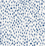 Bindu Blue and White Watercolor Brushstroke Dot Peel and Stick Wallpaper by NuWallpaper - SLW3701