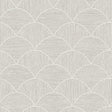 Quinn Grey Geometric Peel and Stick Self Adhesive Wallpaper by NuWallpaper - SLW3703
