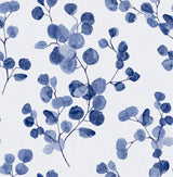 Bliss Indigo Self Adhesive Peel and Stick Wallpaper by NuWallpaper - SLW3705