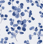 Bliss Indigo Self Adhesive Peel and Stick Wallpaper by NuWallpaper - SLW3705