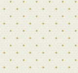 Stella Star Off White Metallic Wallpaper with Celestial Star Motif - York SP1500