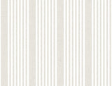 French Linen Stripe Soft Linen Wallpaper with Neutral Linen-Look Vertical Stripes - York SR1581