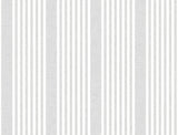 French Linen Stripe Grey Wallpaper with Classic Linen-Textured Vertical Stripe - York SR1582