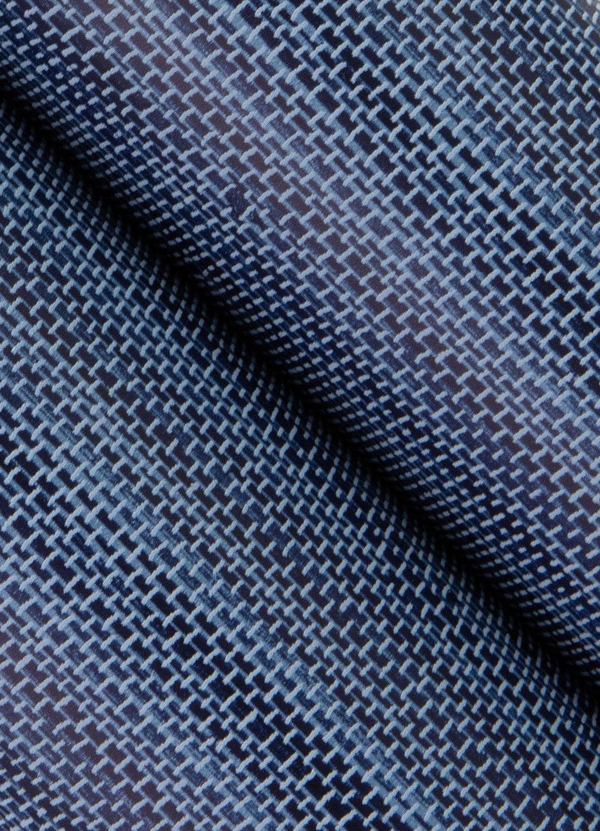 Classic Faux Navy Blue Grasscloth Peel & Stick Wallpaper with Faux Grasscloth Texture - SSS4567
