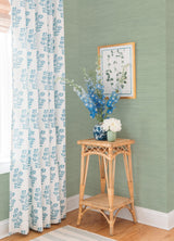 Classic Faux Sage Grasscloth Peel & Stick Wallpaper with Textured Faux Grasscloth Pattern - SSS4568