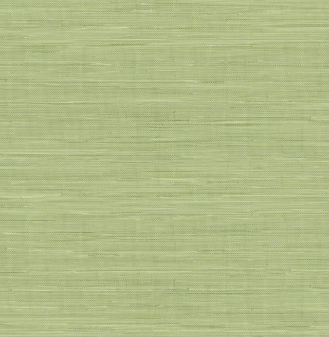 Classic Faux Citrus Green Grasscloth Peel & Stick Wallpaper with Textured Faux Grasscloth Pattern - SSS4569