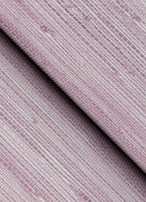 Classic Faux Lilac Grasscloth Peel & Stick Wallpaper with Textured Faux Grasscloth Pattern - Brewster SSS4571