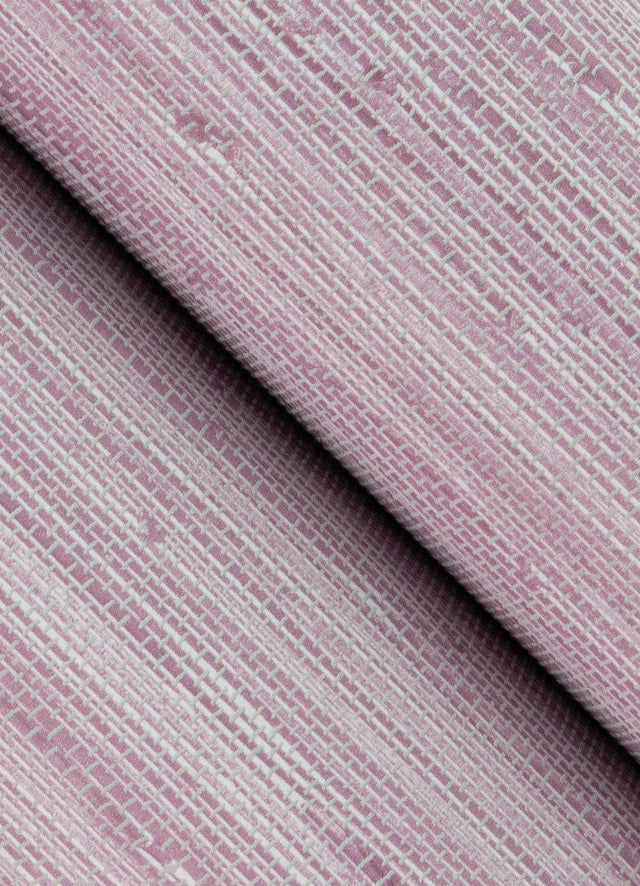 Classic Faux Lilac Grasscloth Peel & Stick Wallpaper with Textured Faux Grasscloth Pattern - Brewster SSS4571