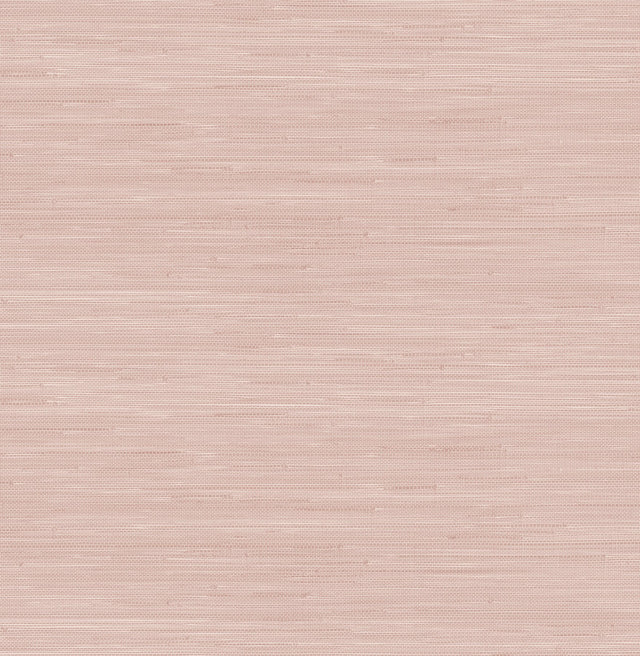 Classic Faux Berry Grasscloth Peel & Stick Wallpaper with Textured Faux Grasscloth - SSS4574