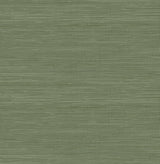 Classic Faux Hunter Green Grasscloth Peel & Stick Wallpaper with Textured Faux Grasscloth Pattern - SSS4576