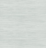 Classic Faux Whisper Blue Grasscloth Peel & Stick Wallpaper with Textured Faux Grasscloth Pattern - Brewster SSS6012