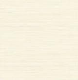 Classic Faux Cashmere Grasscloth Cream Peel & Stick Wallpaper with Textured Faux Grasscloth Pattern - SSS6013
