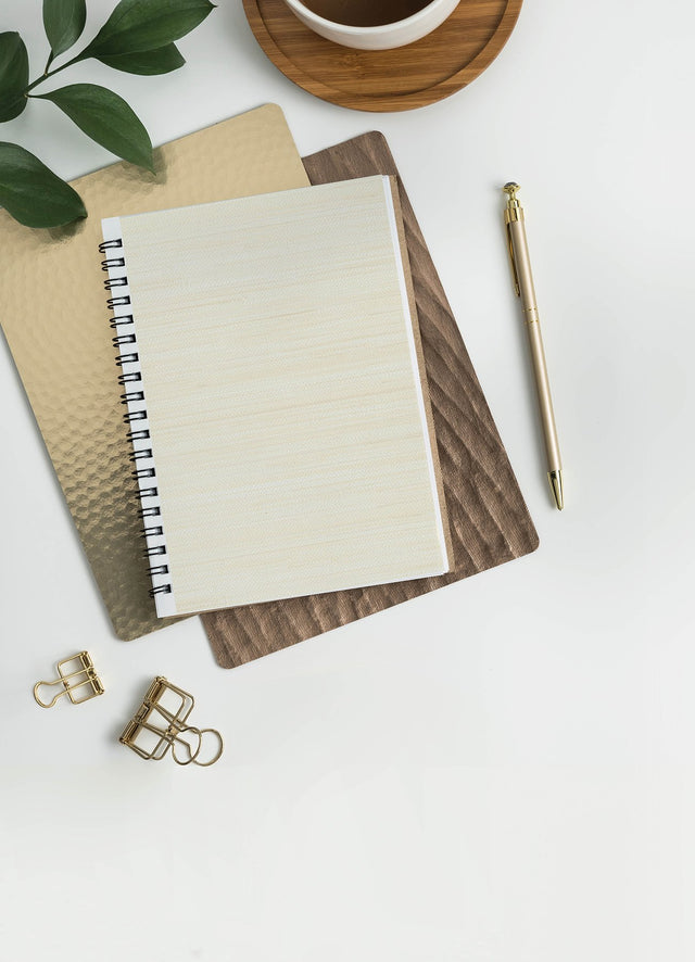 Classic Faux Cashmere Grasscloth Cream Peel & Stick Wallpaper with Textured Faux Grasscloth Pattern - SSS6013