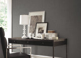 Well Suited Black Textured Fabric-Backed Vinyl Wallpaper - York TD1010N