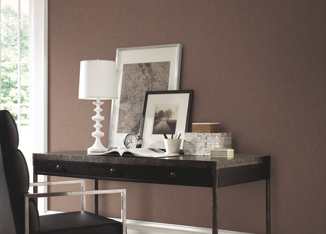 Well Suited Purple Metallic Wallpaper