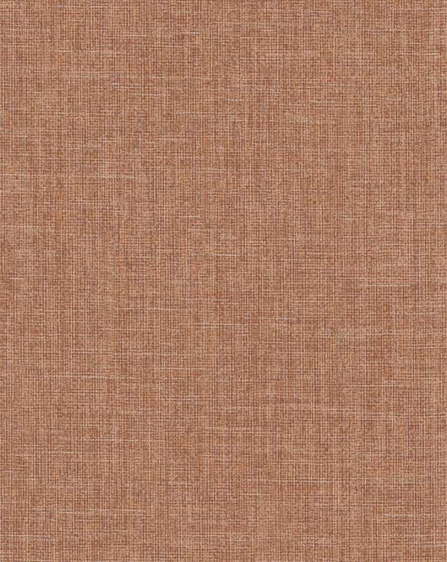 Well Suited Orange Textured Fabric-Backed Vinyl Wallpaper - York TD1012N