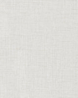 Well Suited White Textured Fabric-Backed Vinyl Wallpaper - York TD1013N