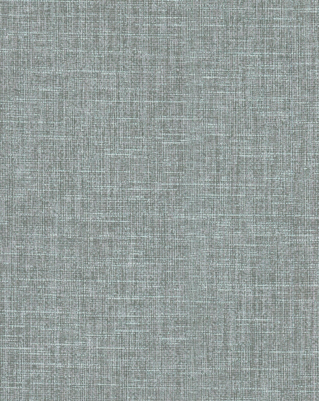 Well Suited Black Textured Fabric Backed Vinyl Wallpaper - York TD1017N