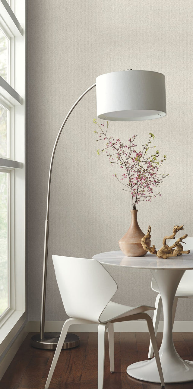 Tiled Hexagons Beige Textured Wallpaper - York TD1033N