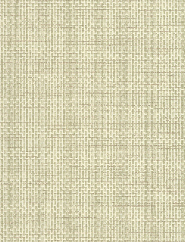 Petite Metro Tile White Geometric Wallpaper - York TD1048N