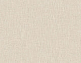 Beige faux linen tweed texture vinyl wallpaper in Cool Sand