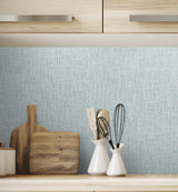Tweed Inlet by Tedlar Textures Gravure Printed Matte Type II Vinyl Textured Wallpaper, 27 in x 27 yd – DuPont TG60046 -Sample