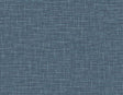 Grasmere Weave faux linen texture wallpaper in faded cobalt blue