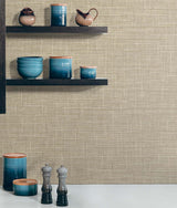 Grasmere Weave Honeycomb by Tedlar Textures Faux Linen Textured Vinyl Wallpaper – DuPont TG60146