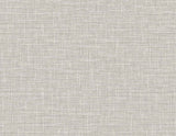 Grasmere Weave wallpaper in Winter Grey faux linen texture