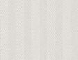 Throw Knit wallpaper in Clean Wool, a subtle off-white chevron knit texture