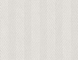 Throw Knit wallpaper in Clean Wool, a subtle off-white chevron knit texture