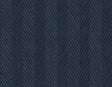 Dark sapphire chevron knit-texture vinyl wallpaper (Throw Knit) pattern