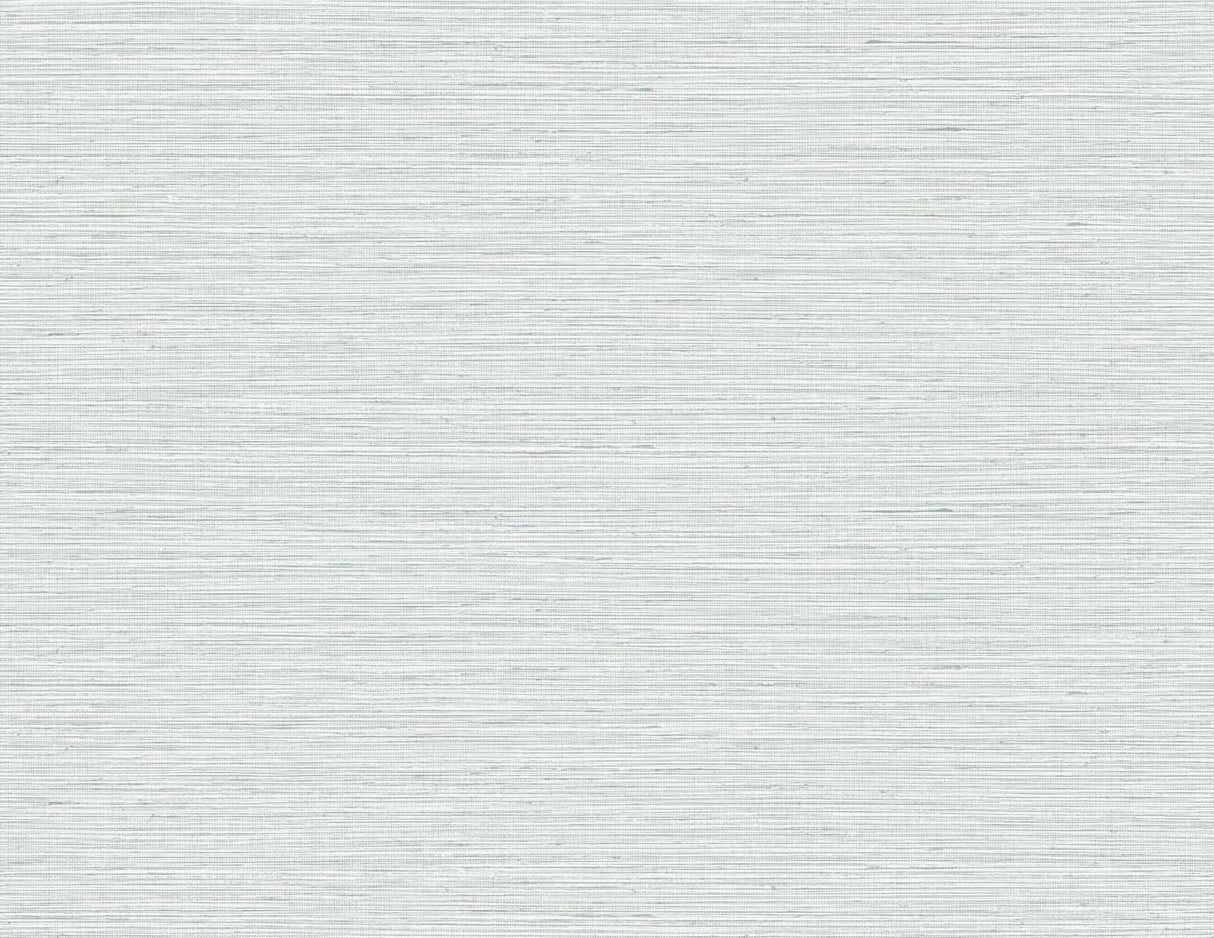 Light grey faux sisal/grasscloth texture wallpaper
